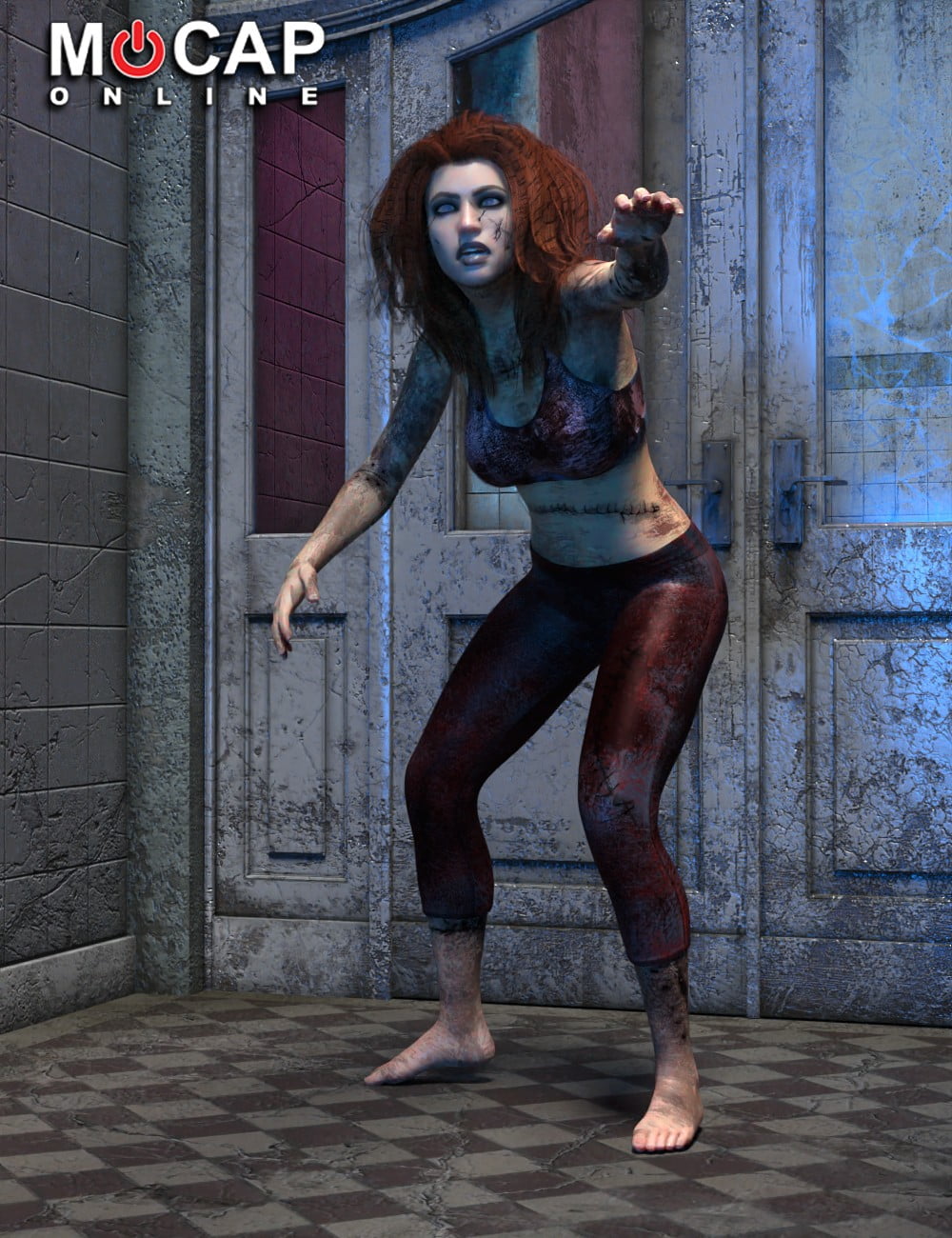 Zombie Animation Collection P3 - Victoria 8