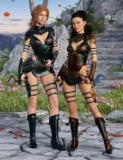 Gemini Warrior Outfit Textures