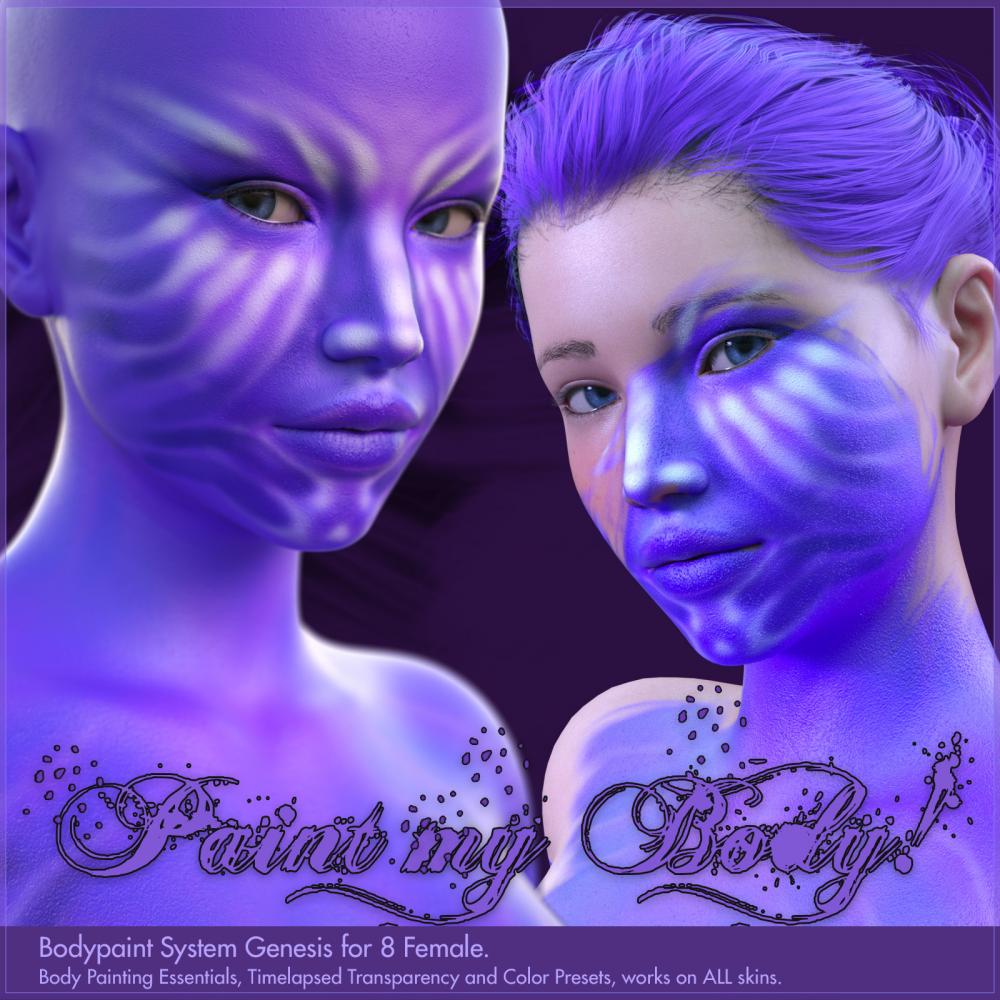 Bodypaint for Genesis 8 Female
