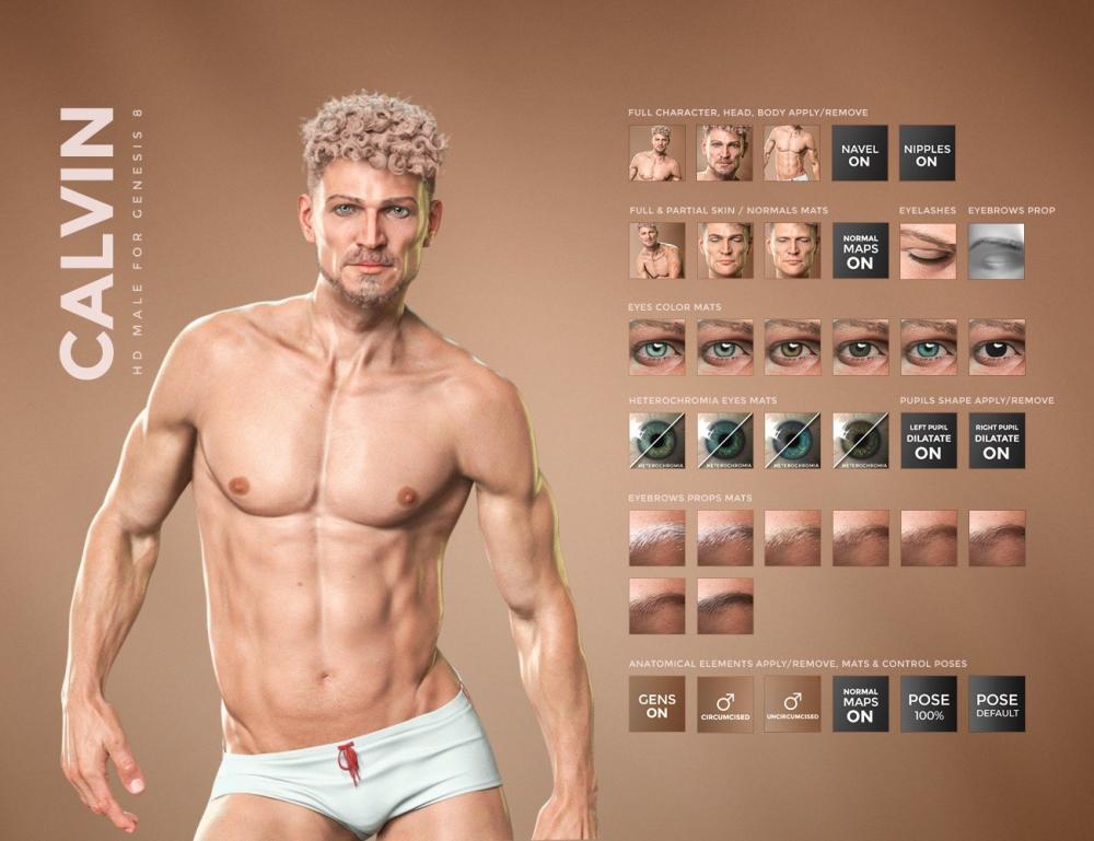 Calvin for Genesis 8 Male
