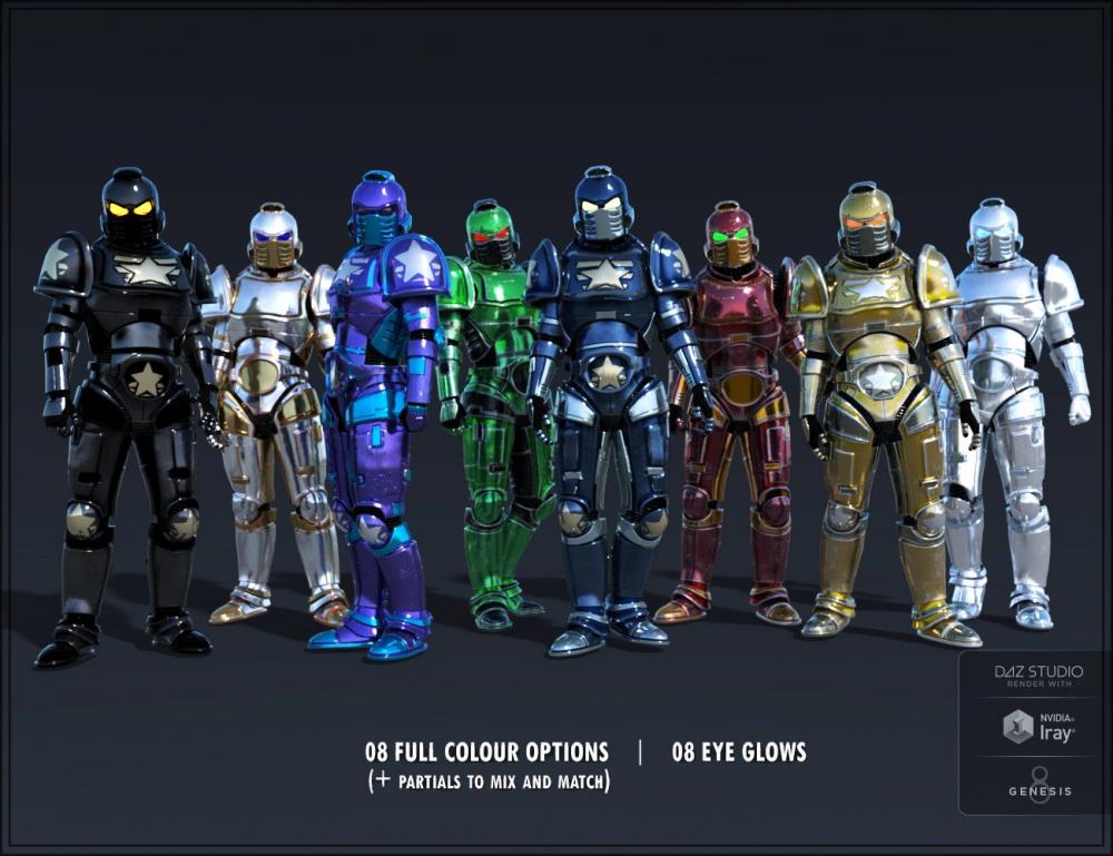 Crusher Armor for Genesis 8 Male(s)