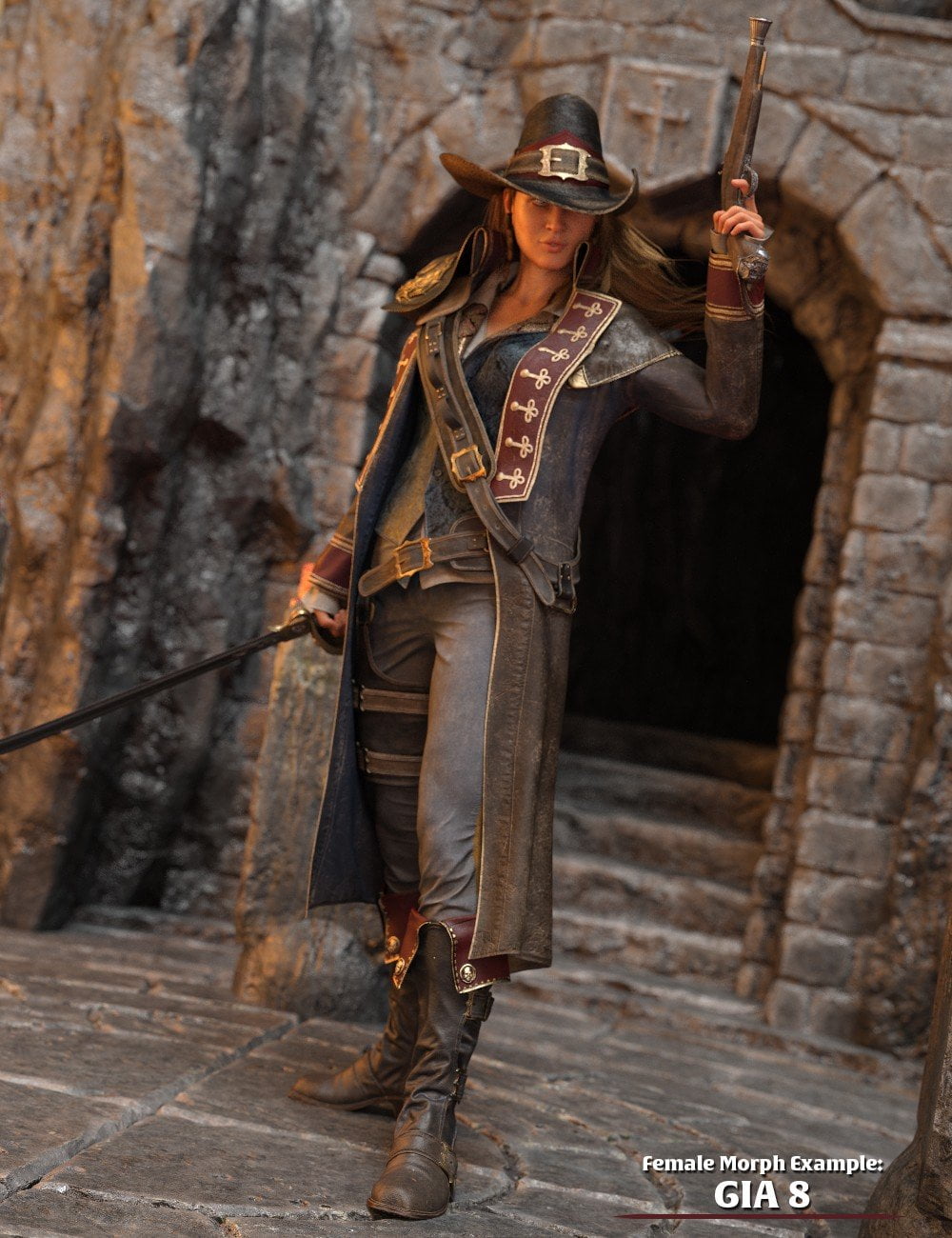 dForce Giuro Vendetta HD for Genesis 8