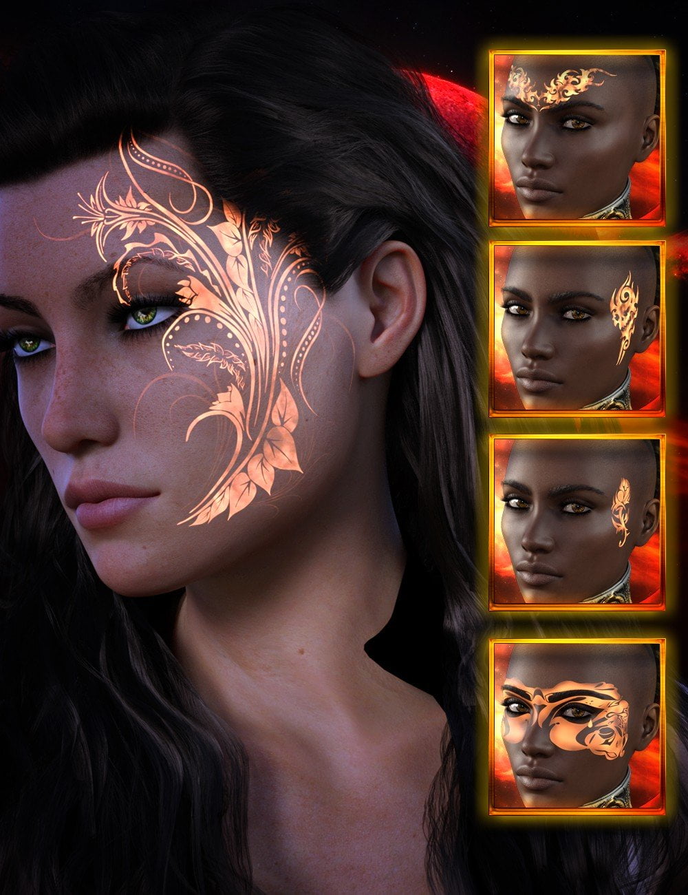 Fire Walk LIE Tattoos