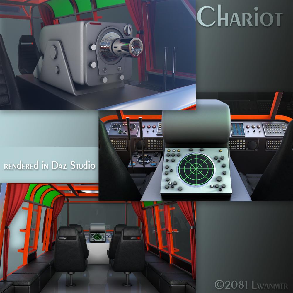 Chariot for Daz and Poser