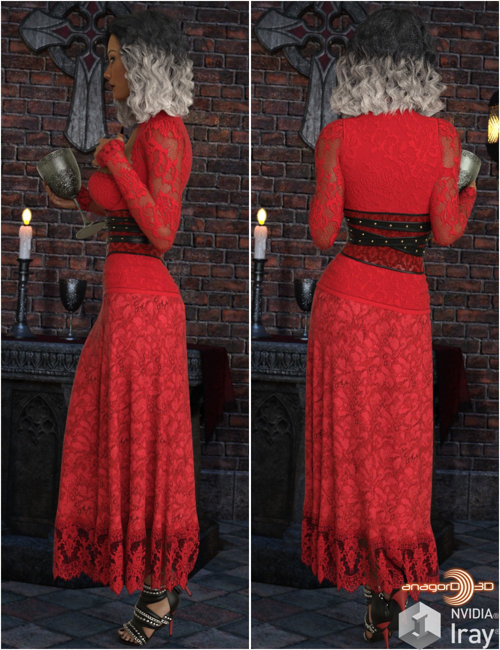 VERSUS - Scarlett dForce Dress and Cincher