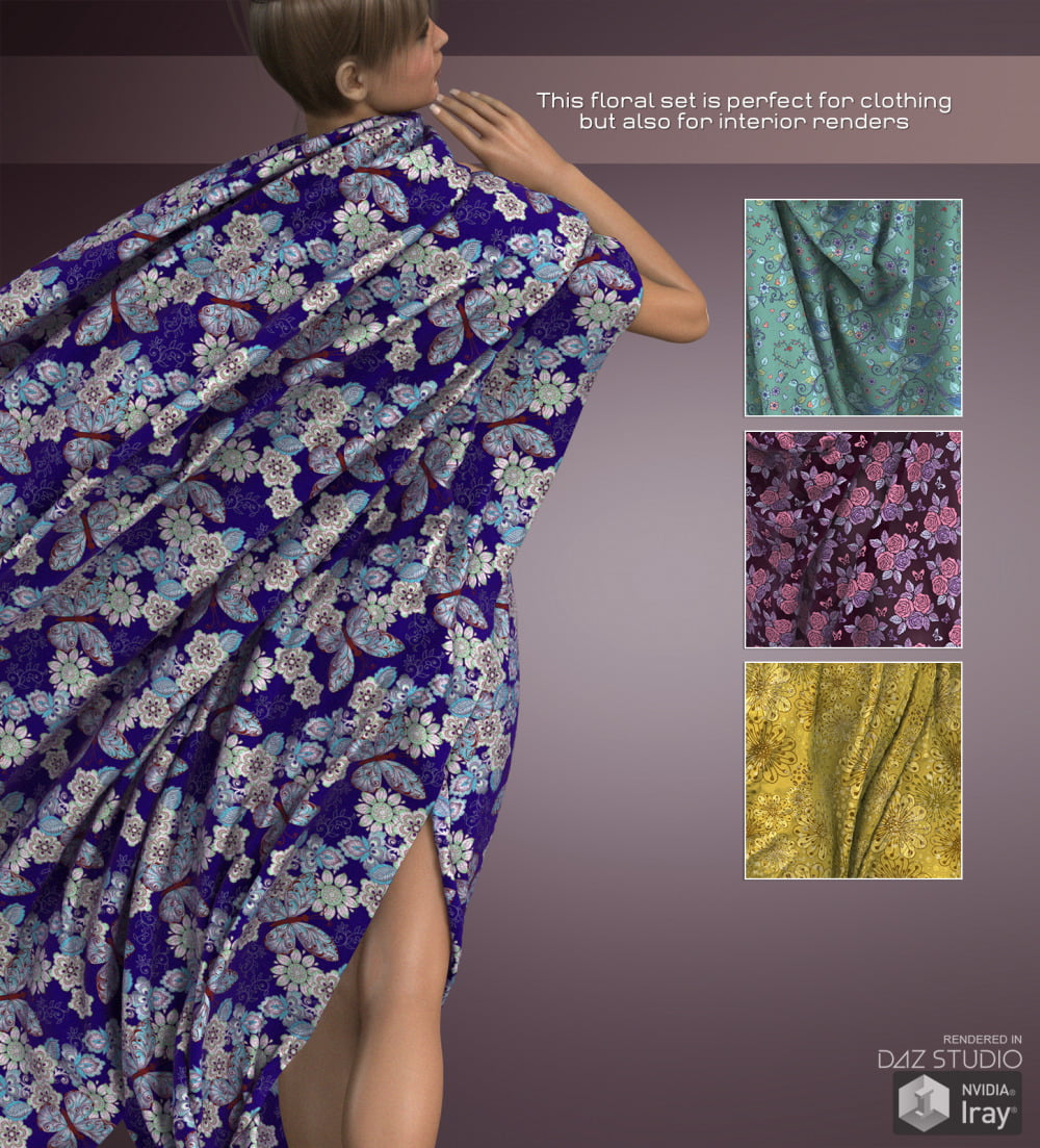 Daz Iray - Floral Chenille