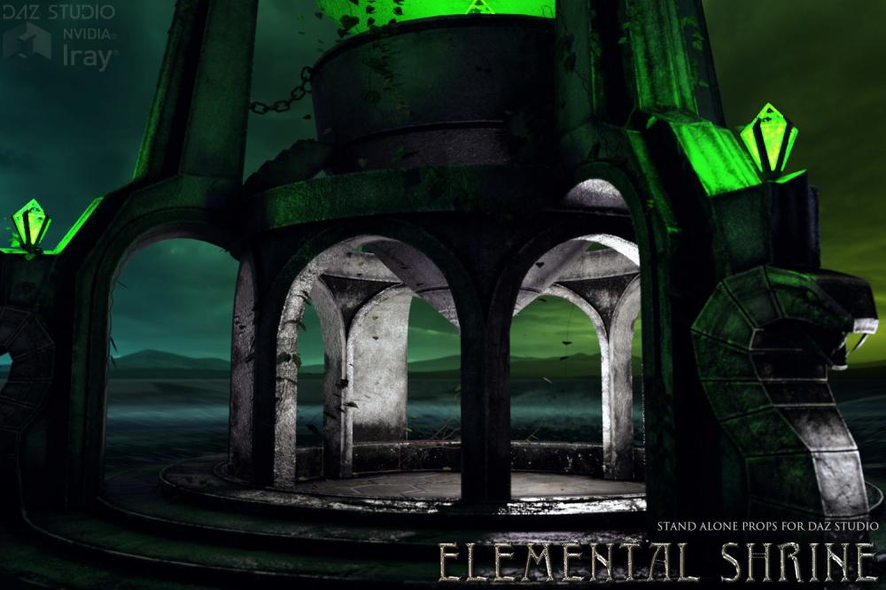 Elemental Shrine Daz Studio