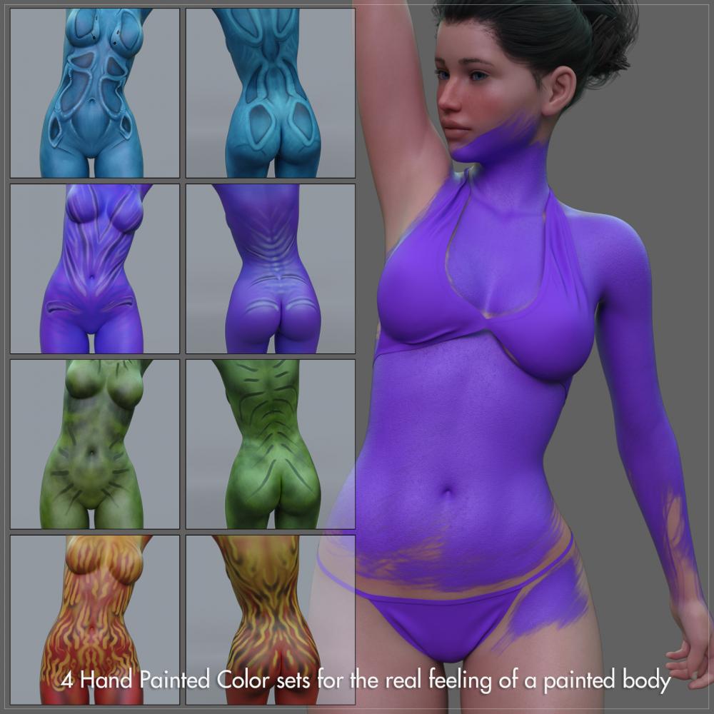 Bodypaint for Genesis 8 Female