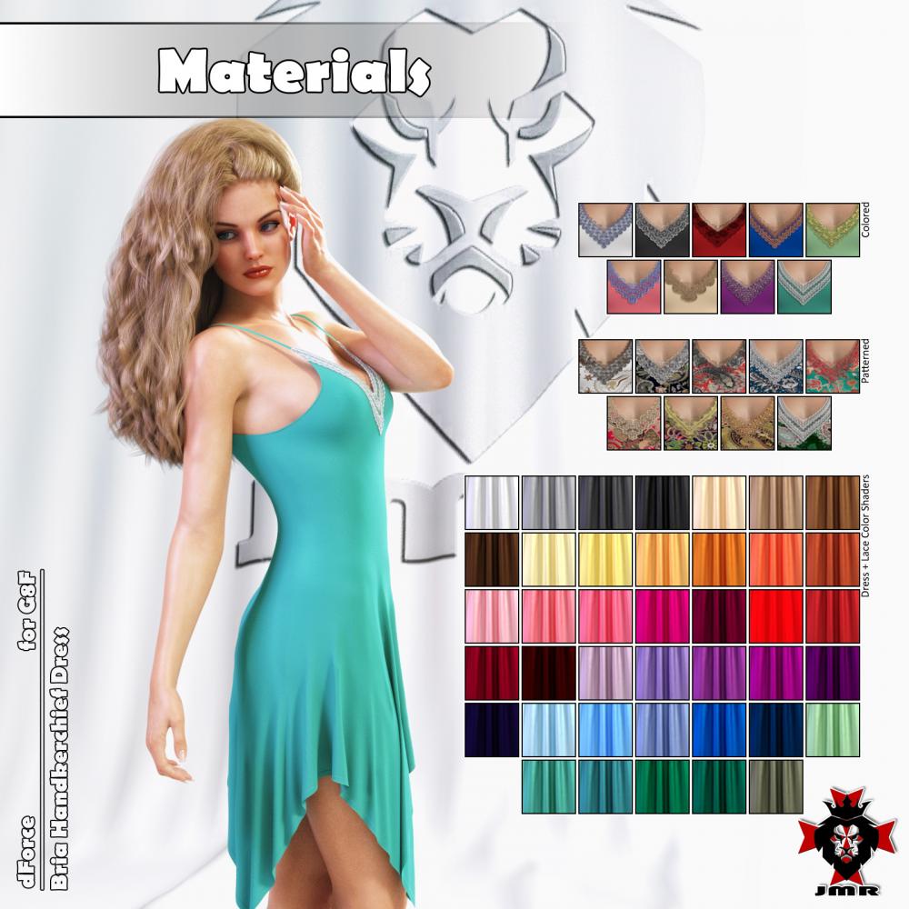 JMR dForce Bria Handkerchief Dress for G8F