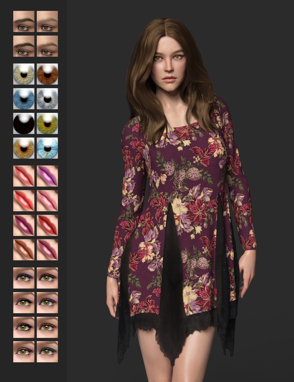 Sonja HD for Genesis 8 Female