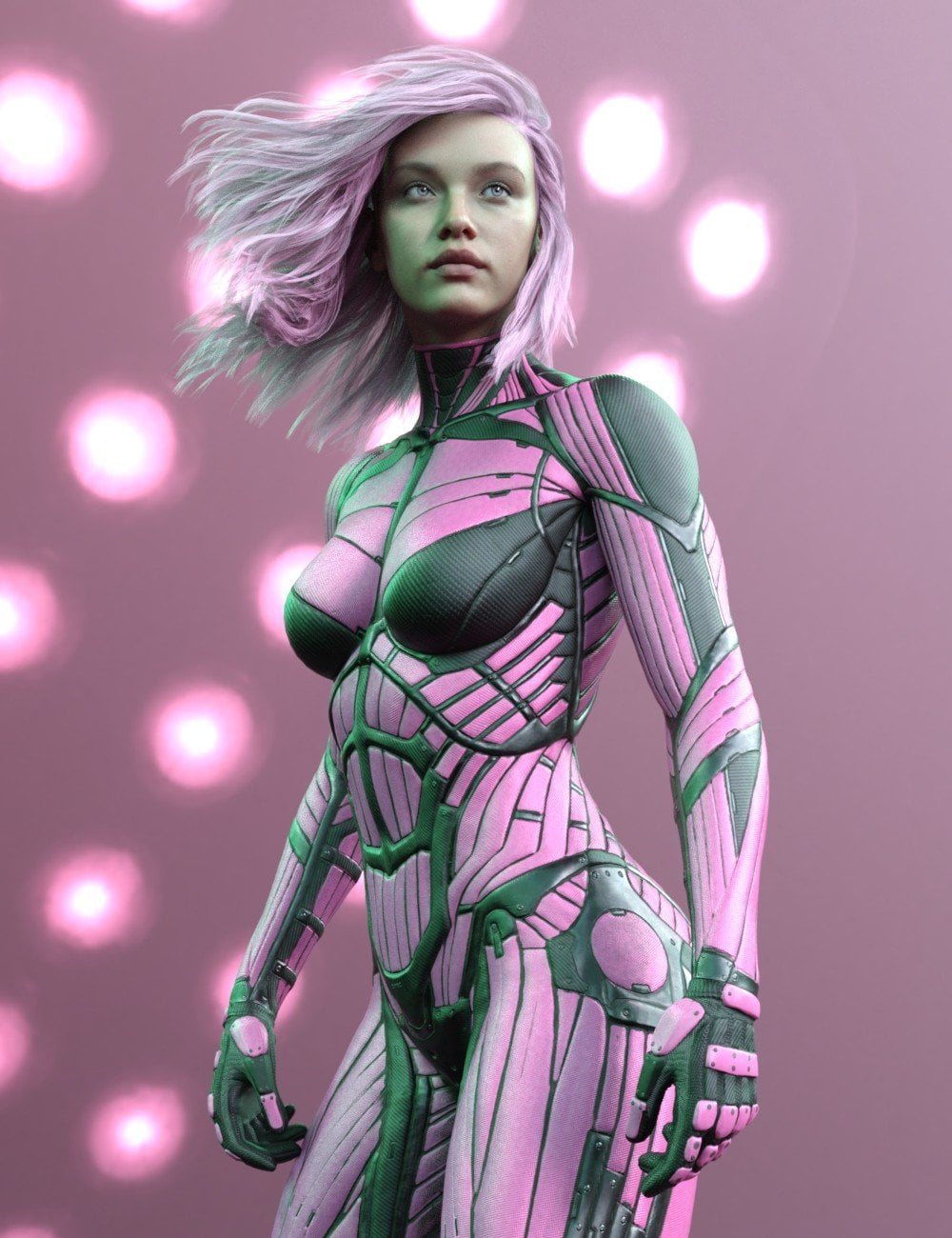 Vitruvian Exosuit for Genesis 8 Female(s)