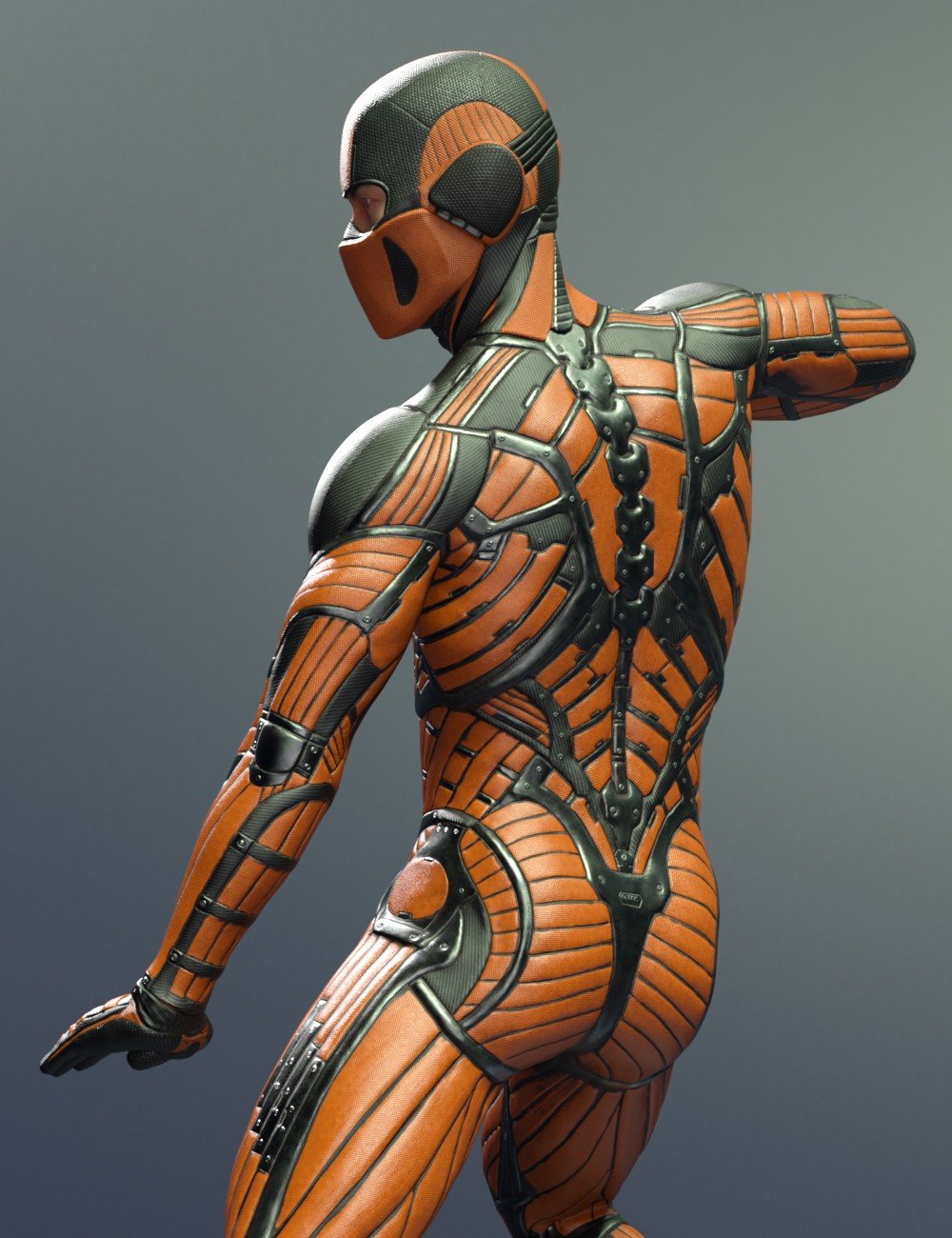 Vitruvian Exosuit for Genesis 8 Male(s)