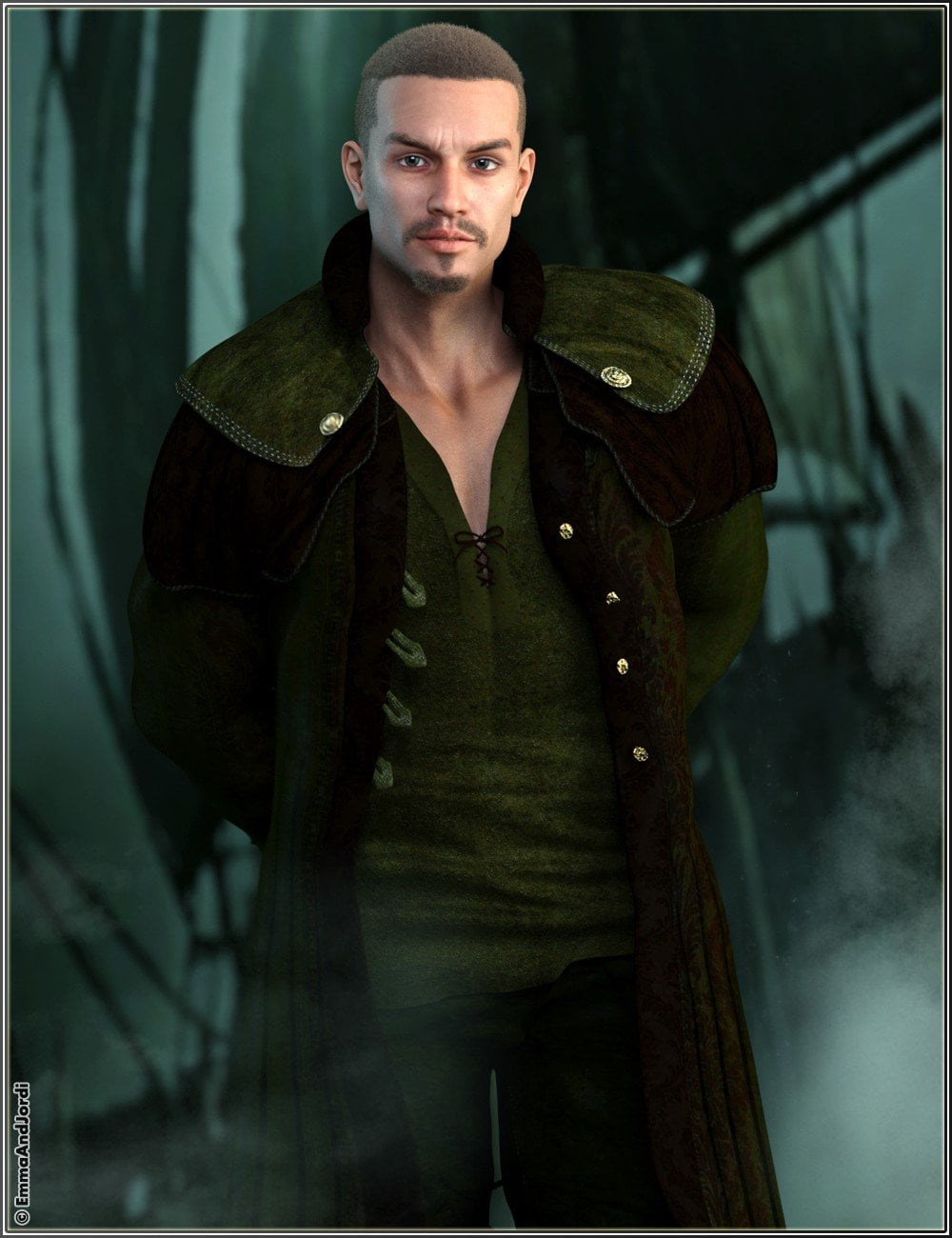 EJ Argos Deluxe Pack for Genesis 8 Male