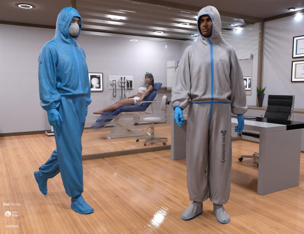 Bio Suit for Genesis 8 Male (s)