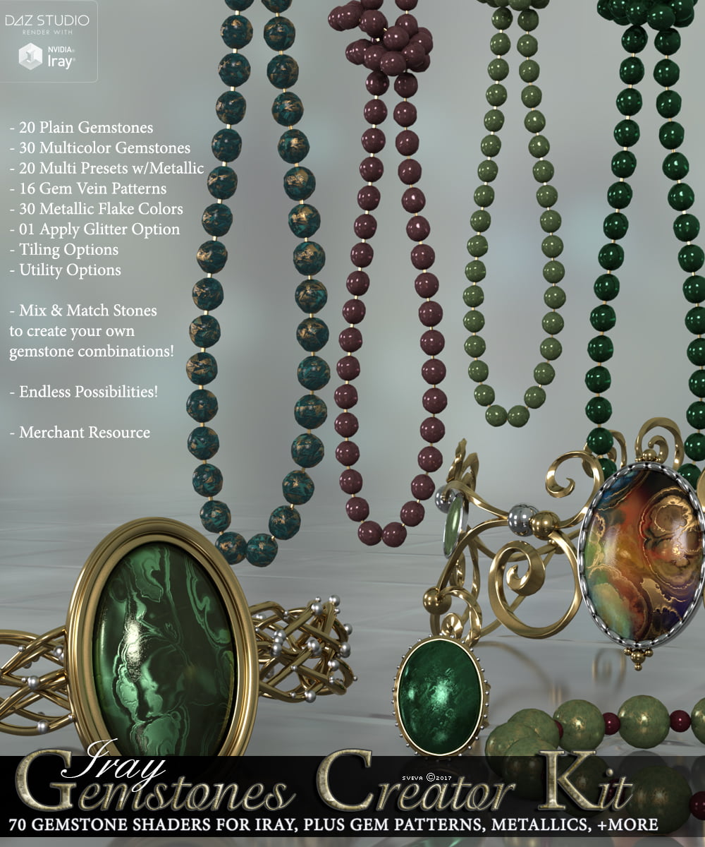 SV's Iray Gemstones Creator Kit