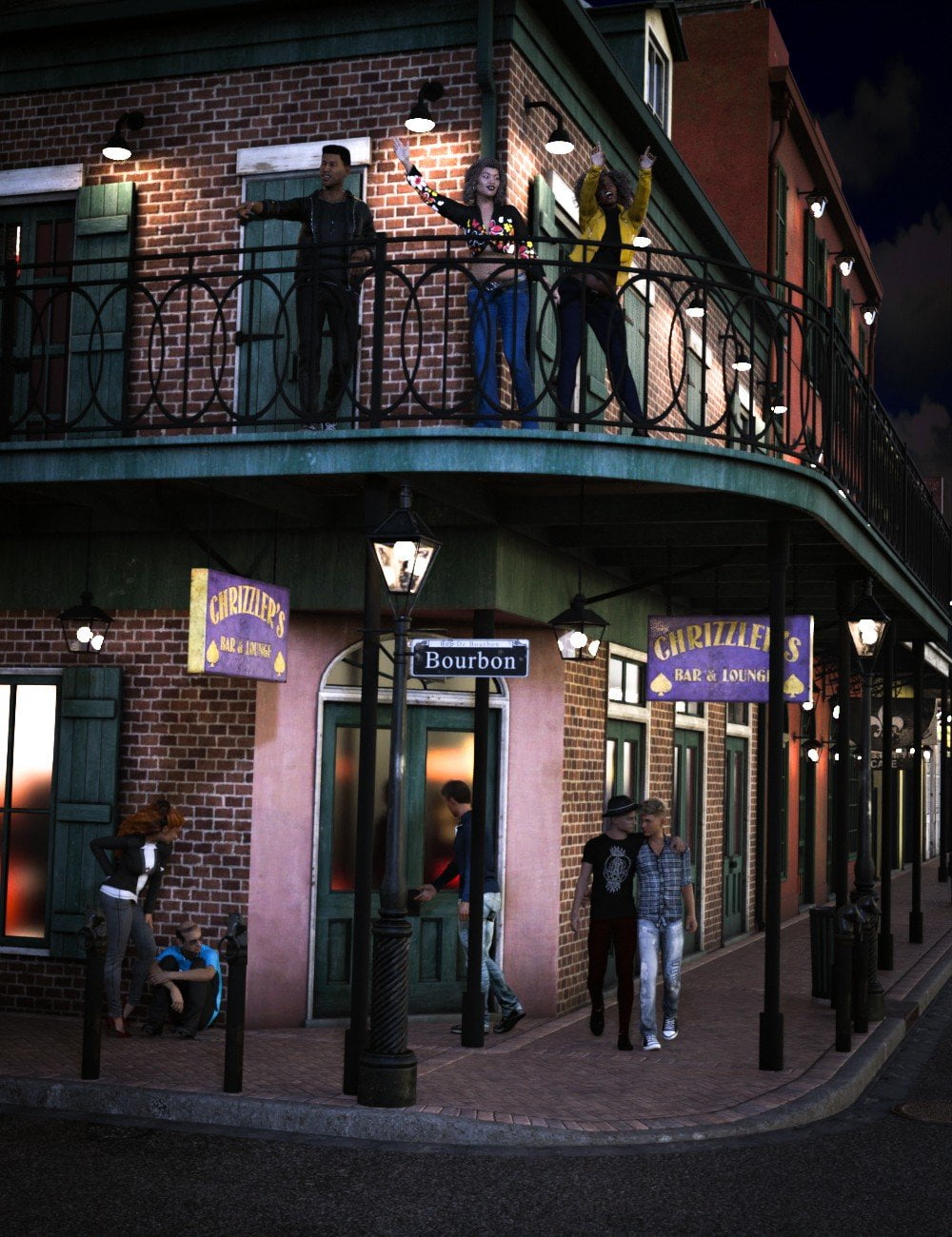 SW French Quarter - Chrizzler's Corner
