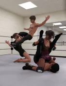 The Spectacle of Wrestling Poses for Genesis 8