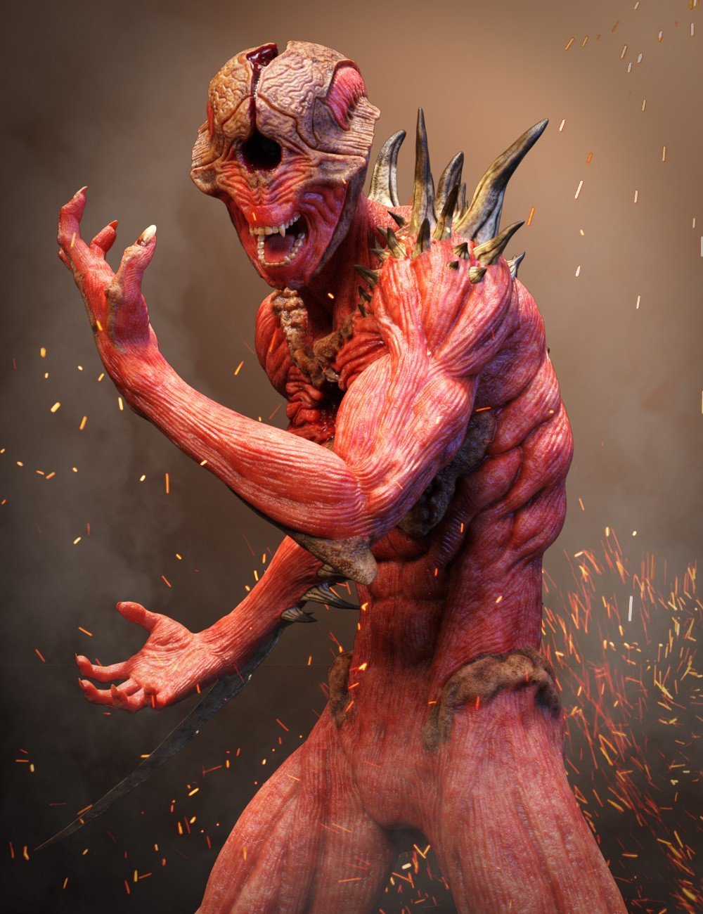 Underworld Soldier HD for Genesis 8 Male