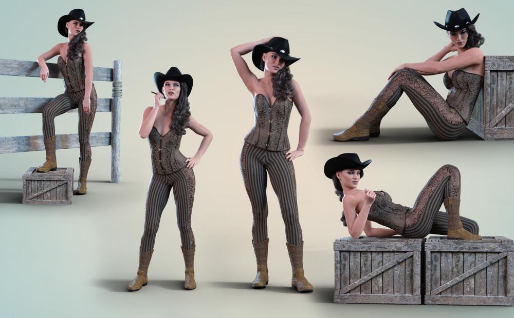 Z Prairie Life Poses and Expressions for Honni 8