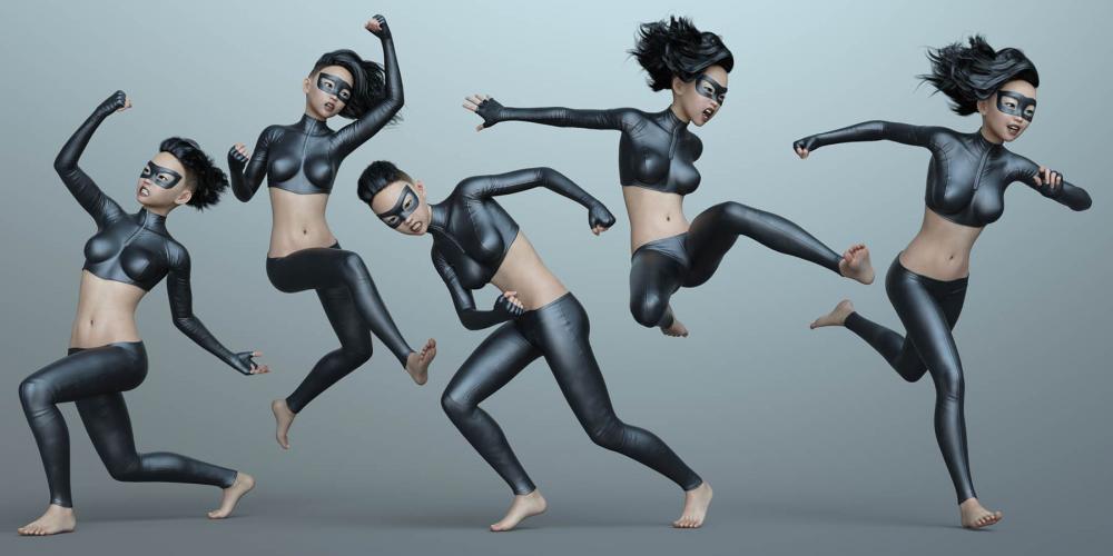 CDI Poses for Genesis 8 Female and Sukai 8