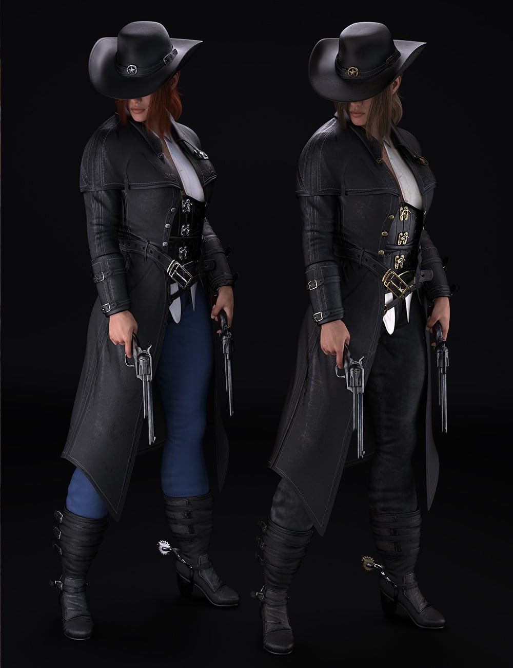 dForce Bang Bang Jackie Outfit for Genesis 8 Female(s)