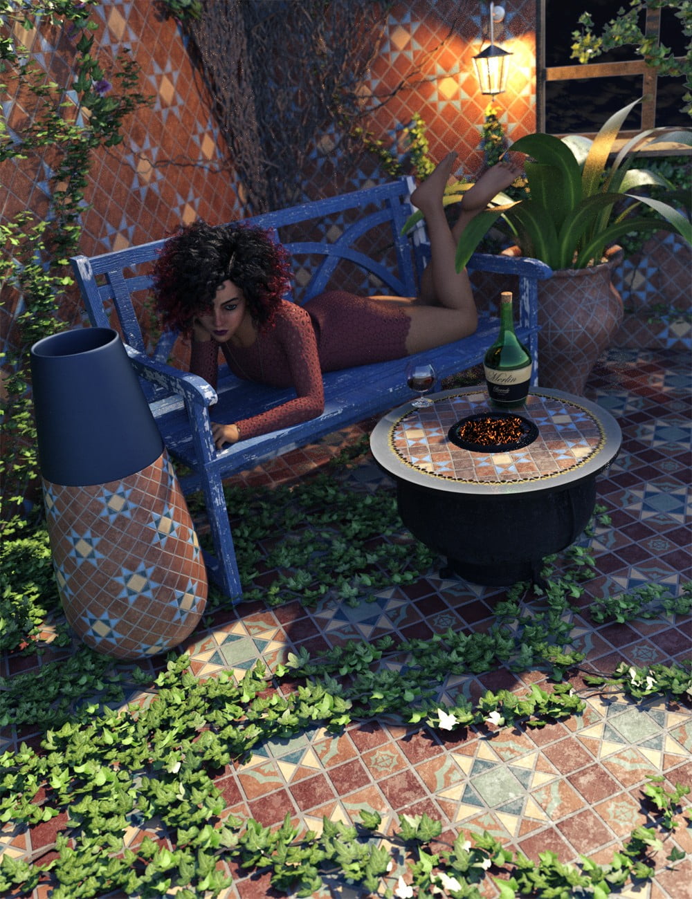 Edwardian Inspired Floor Tile Shaders