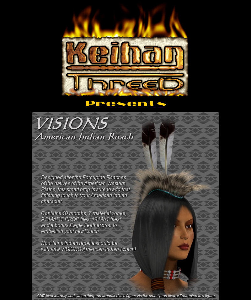 Visions American Indian Roach