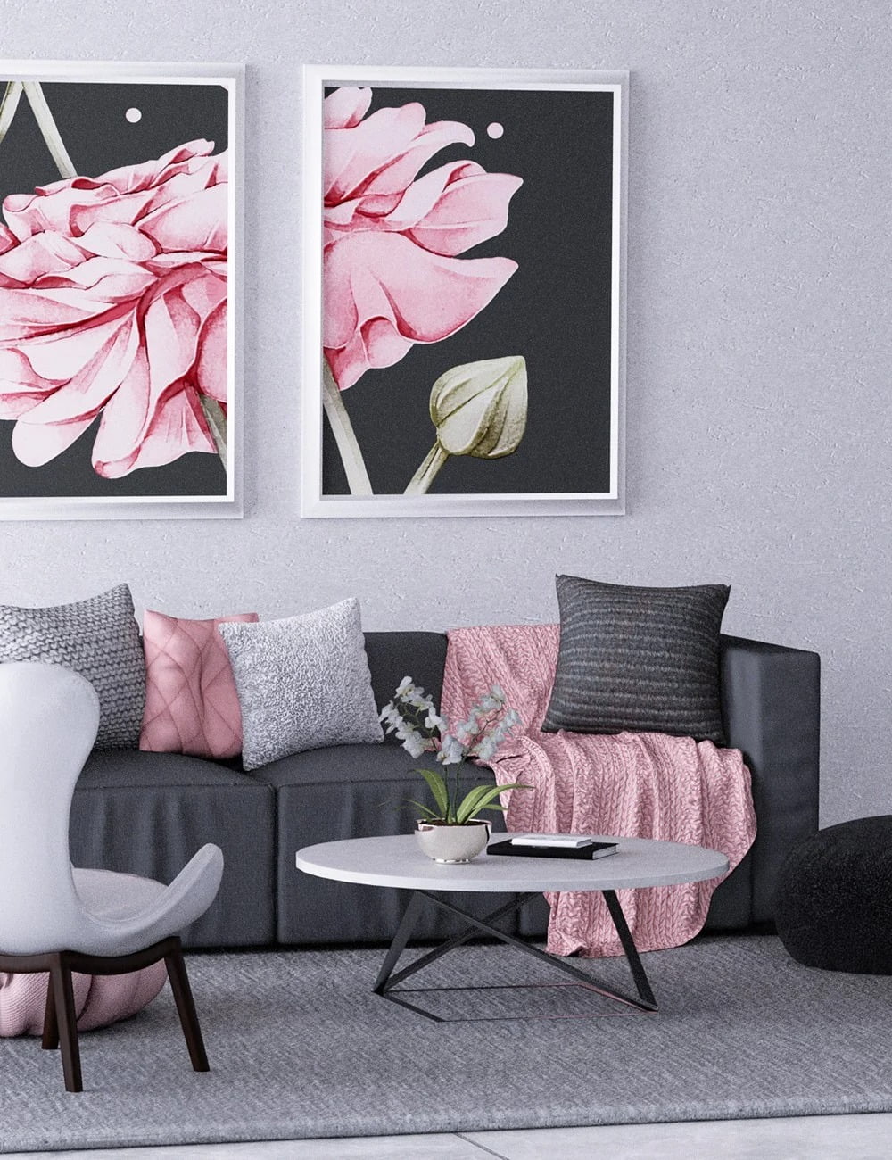 X-Fashion Chic Living Room