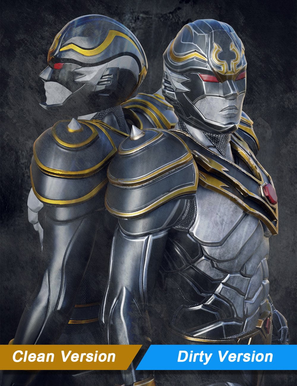 XuanWu - The Black Turtle Outfit for Genesis 8 Male(s)