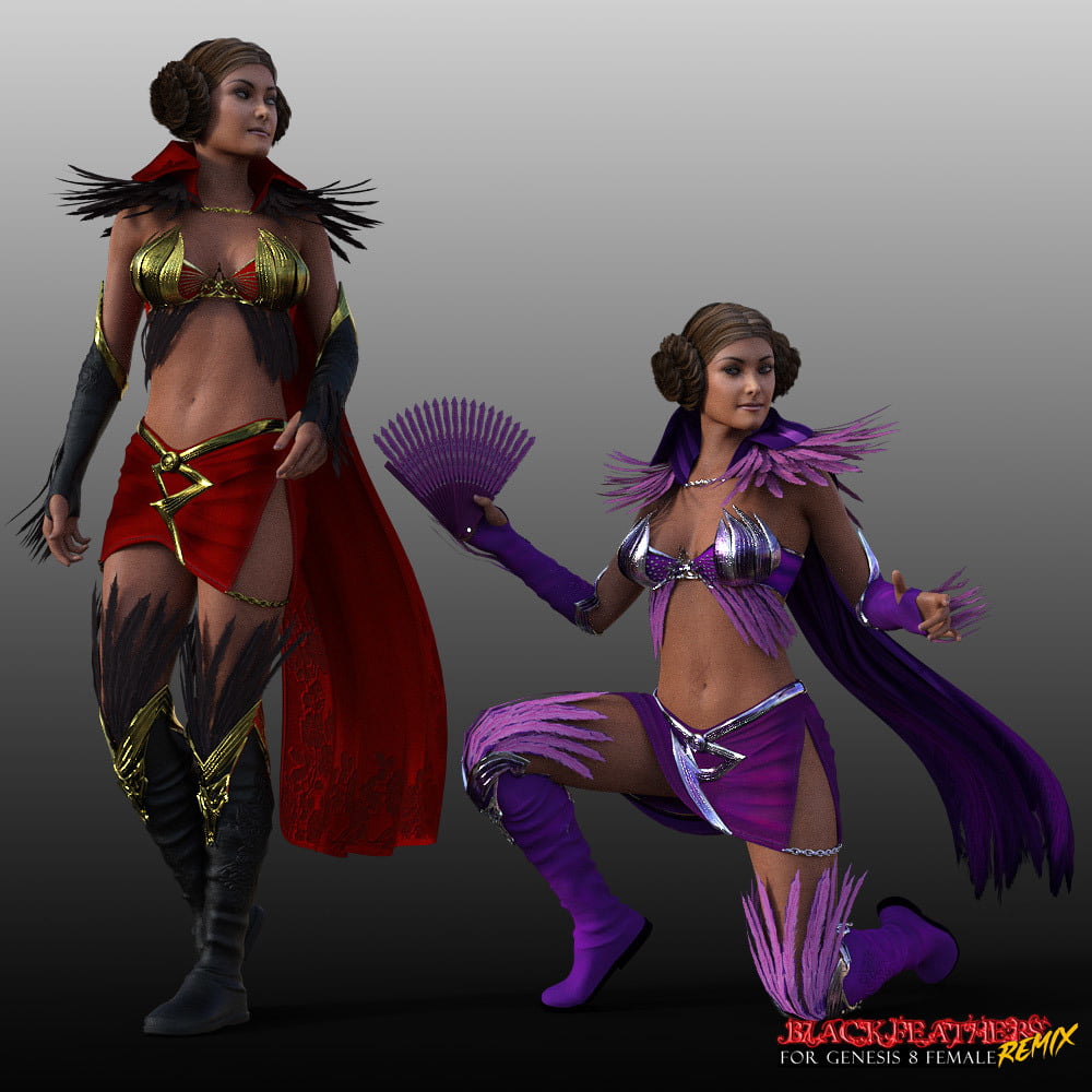 Black Feathers REMIX for G8F