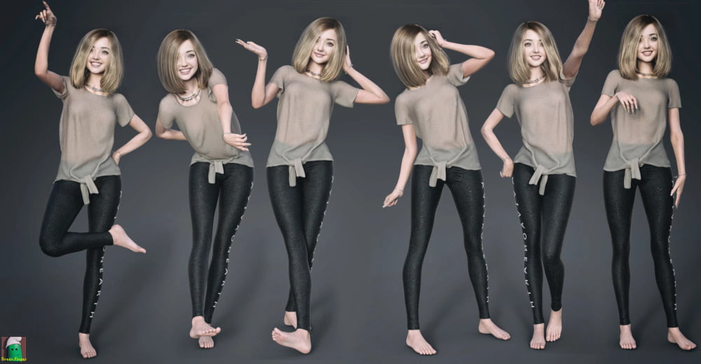 All Sweet Poses 4th Youth Collection