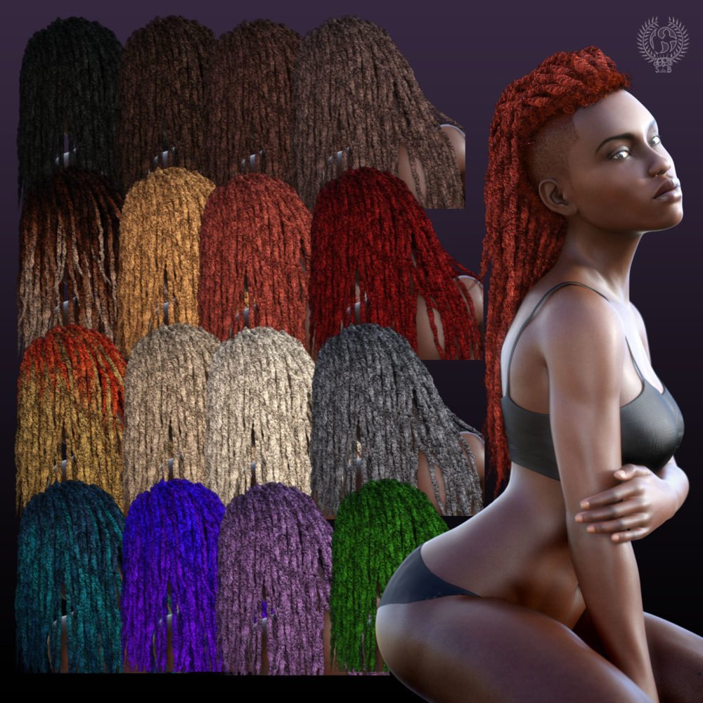 KHC Shaved Side Dreads G8F