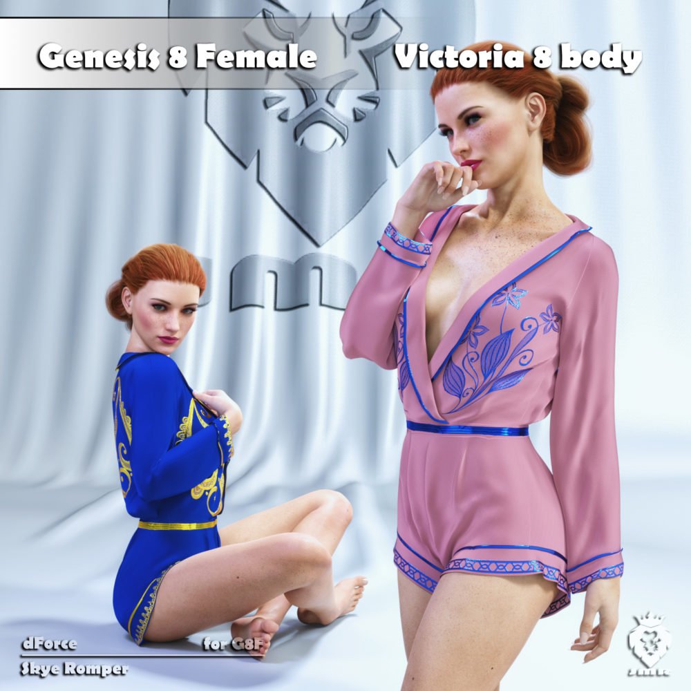 JMR dForce Skye Romper for G8F