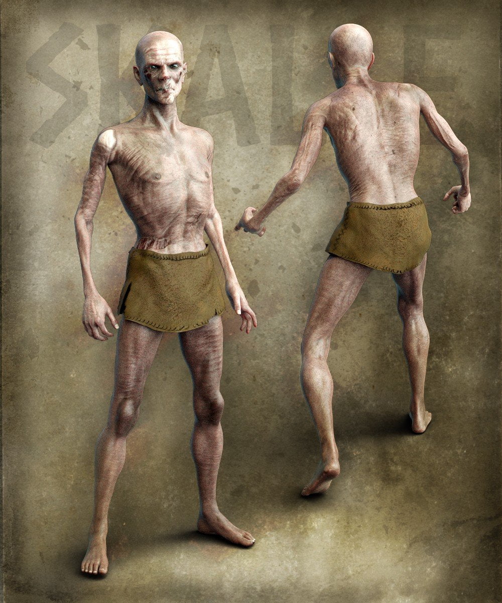 Skalle the Undead for Genesis 8 Male