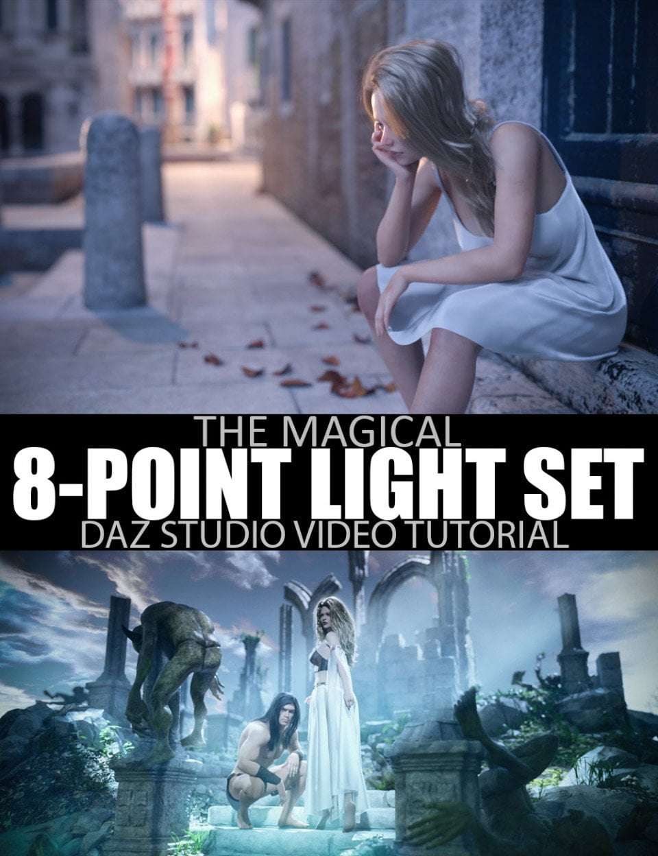 The Magical 8-Point Light Set – DAZ Studio Tutorial