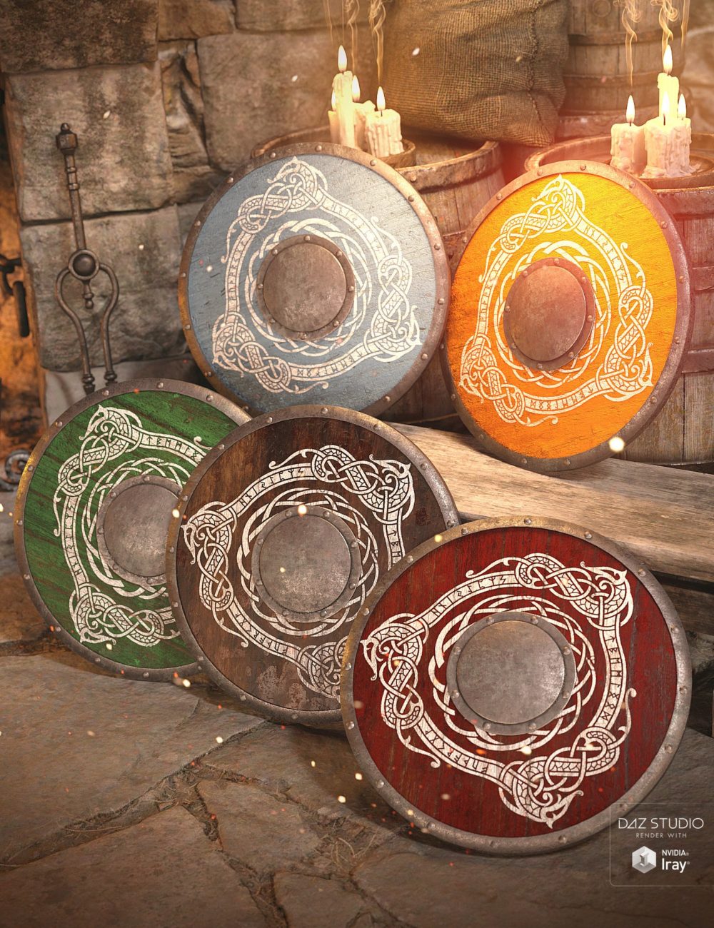 Viking Shield Kit for Genesis 8