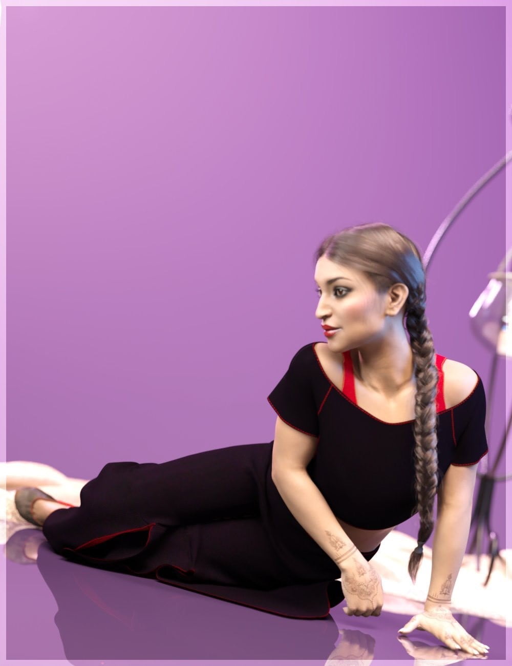 dForce CathyJo Outfit for Genesis 8 Female(s)