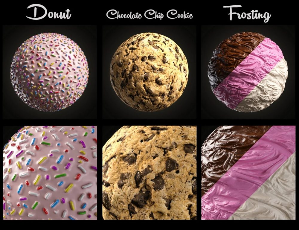 41 Food Shaders