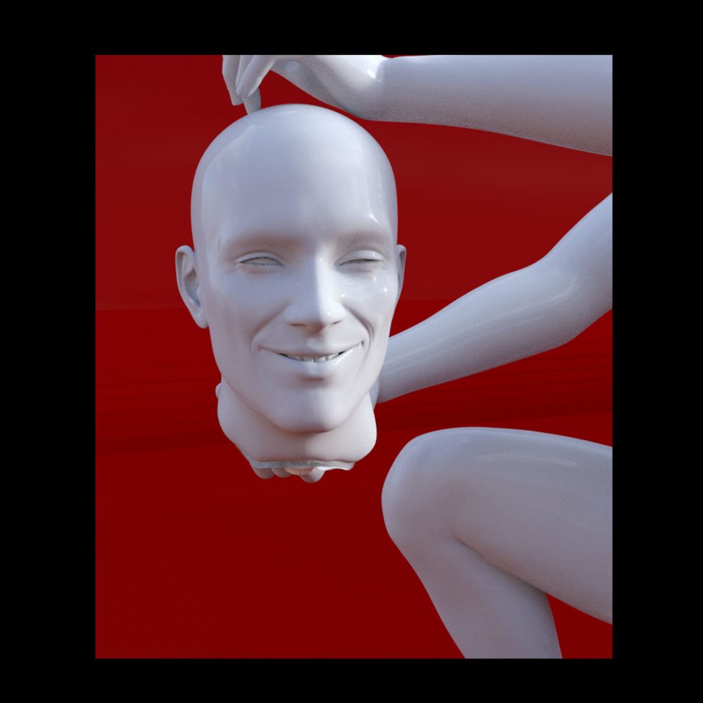 Chopped Head for Genesis 8 Male