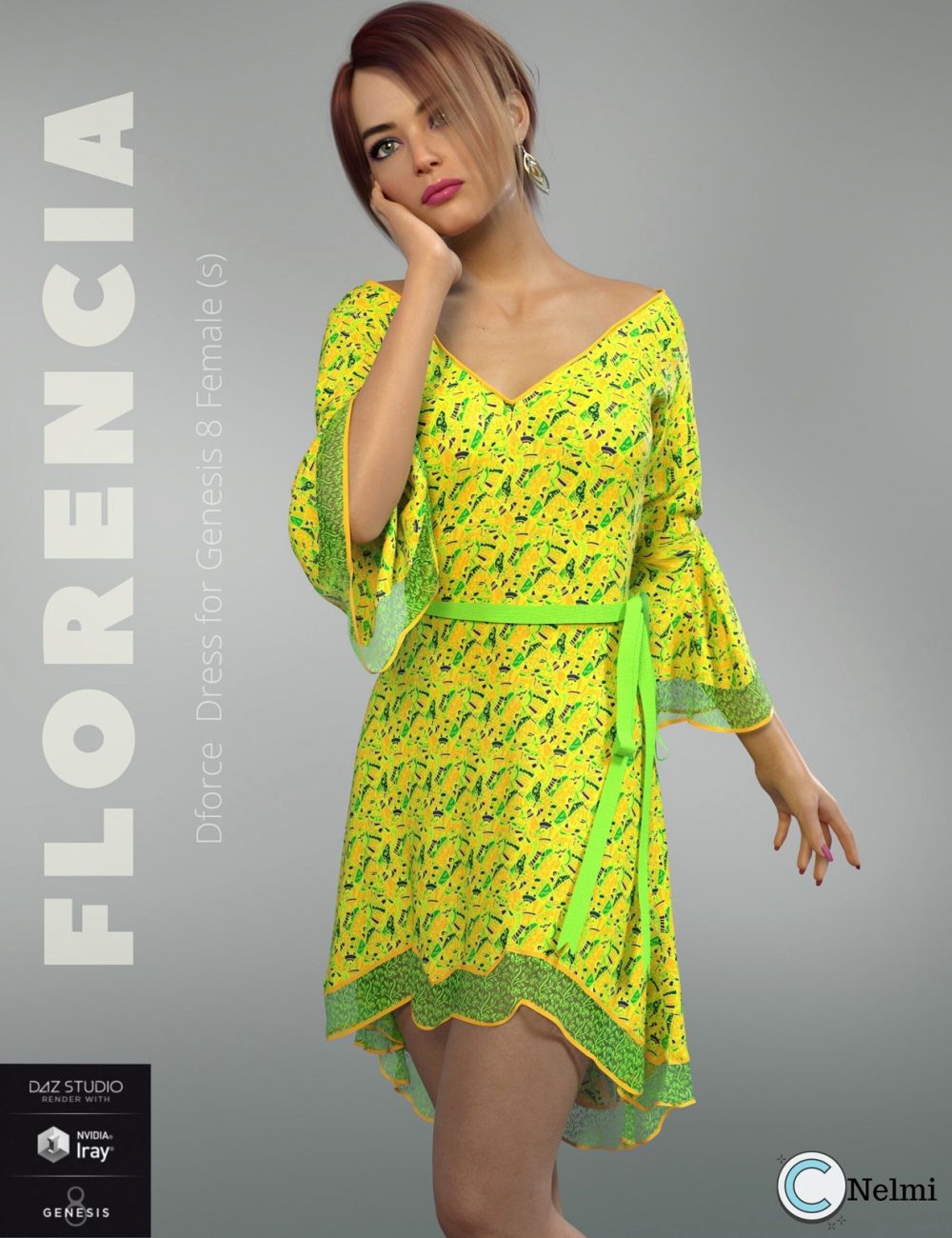 Nelmi - Dforce Florencia Dress G8F