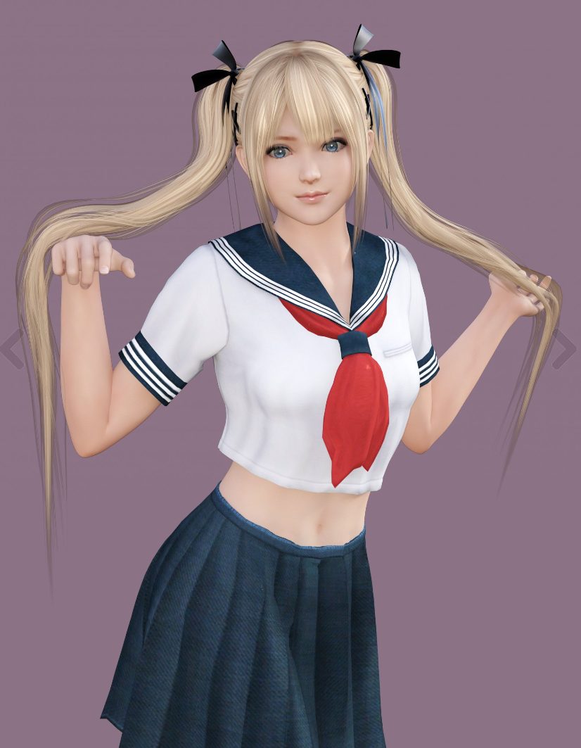 GCC DOA Marie For G8F ⋆ Freebies Daz 3D