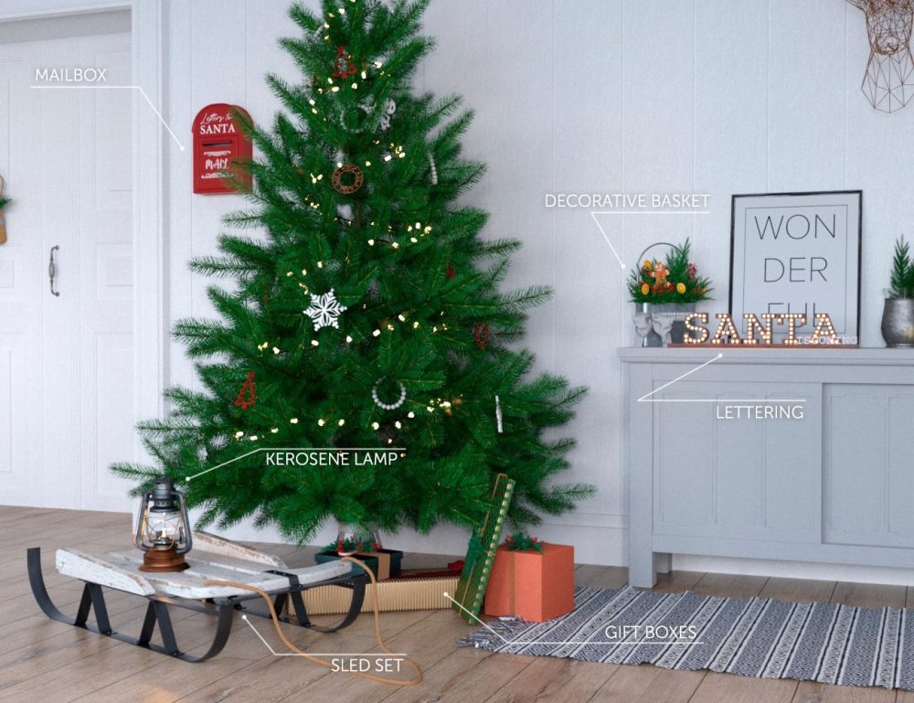 Christmas Chaos Props