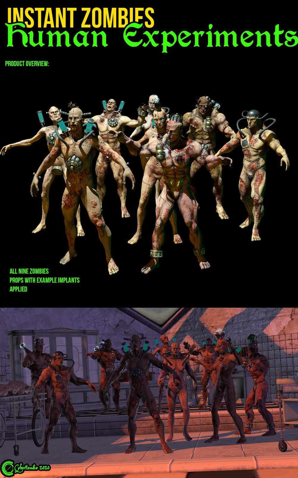 Instant Zombies 6: Human Experiments