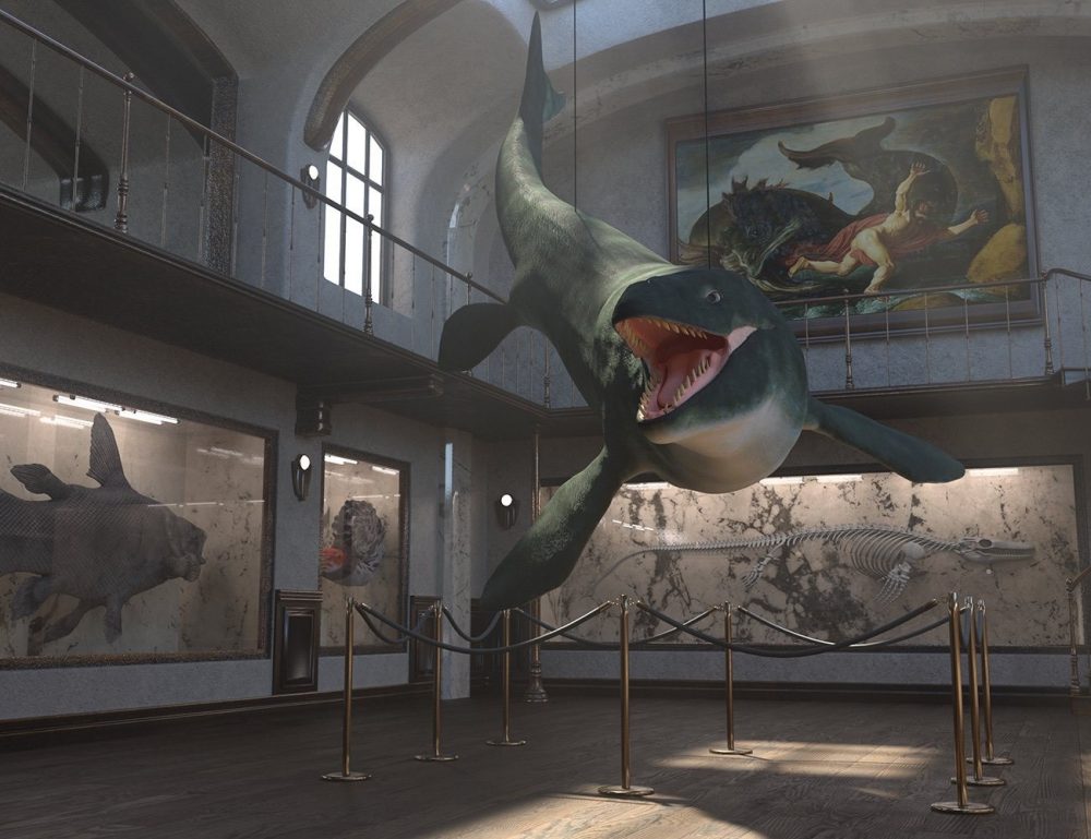 Oso Mosasaur for Daz Dragon 3