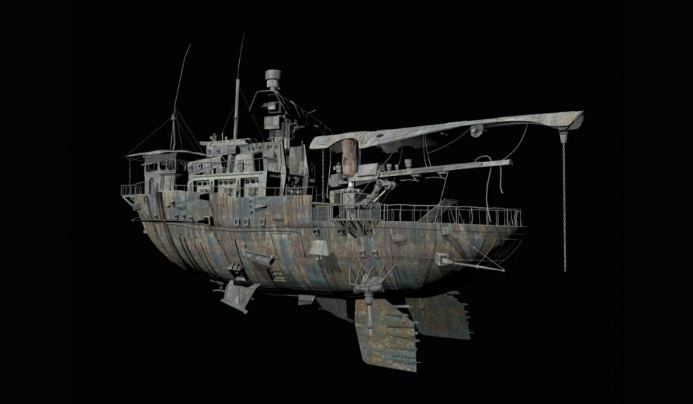 MS15 Rusted Space Tug