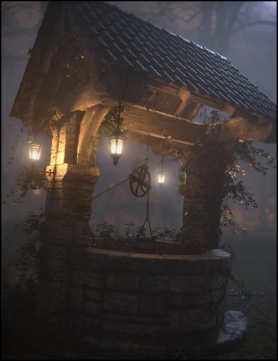Old-Village-Wishing-Well-Iray-1