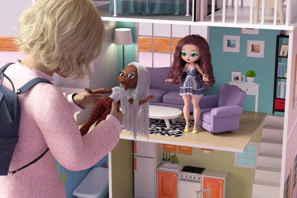 Bebe High for Genesis 8 Female