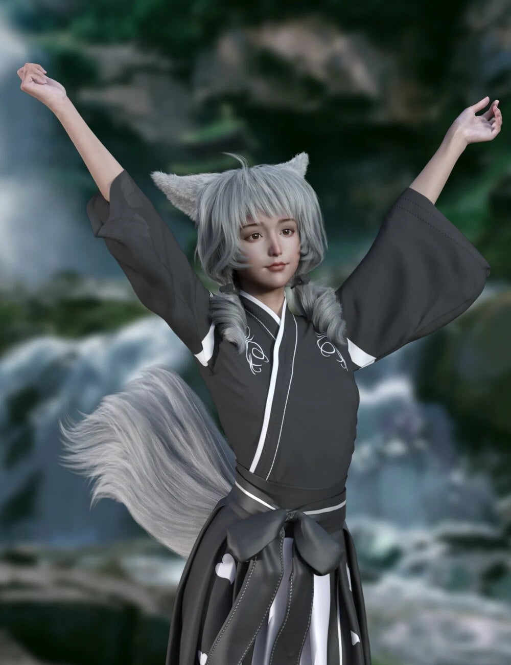 FE Fantasy Hair Vol 1 for Genesis 8 Females