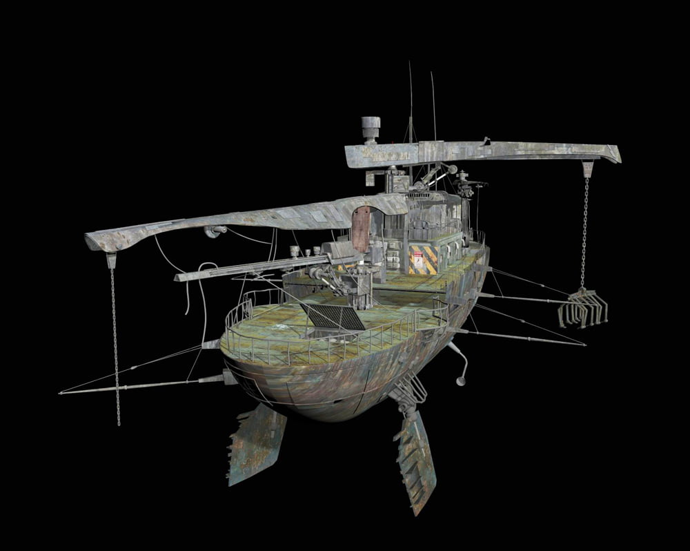 MS15 Rusted Space Tug