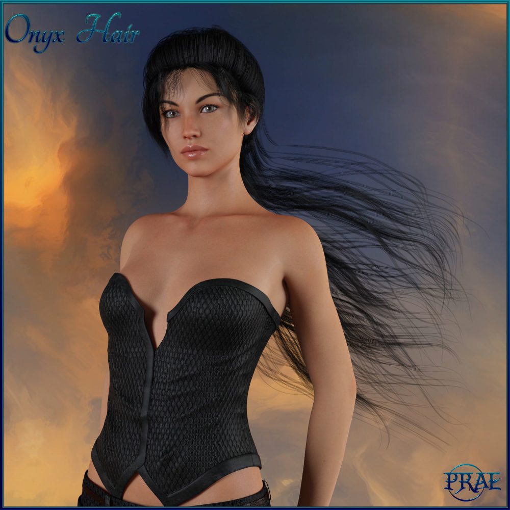 Prae-Onyx Hair G3/G8 Daz